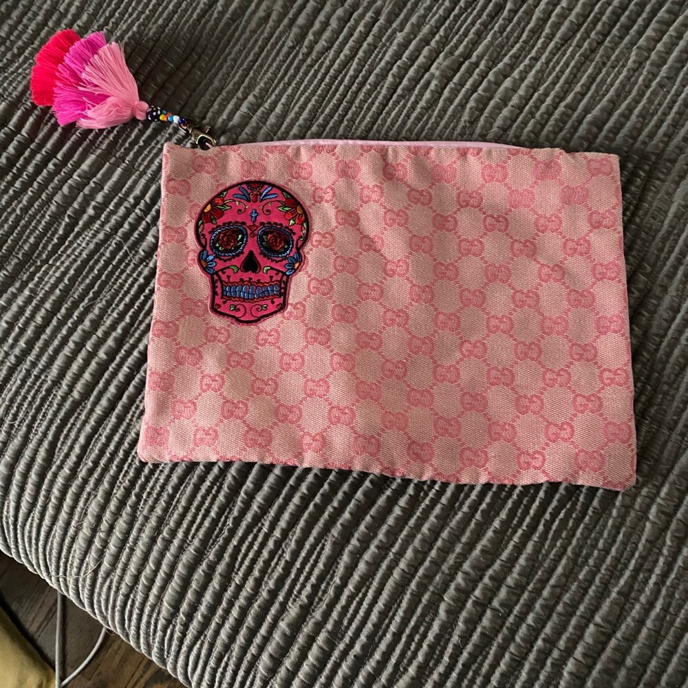 Gucci fabric pouch/clutch